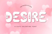 Desire - A Cute Valentine Font, a Font by CraftlabSVG (Thumbnail 1 of 10)