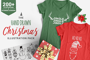 Hand Drawn Christmas Illustrations