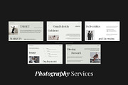 White Grey Editorial Pitch Deck, a Presentation Template by Claymoon Lab (Thumbnail 5 of 5)