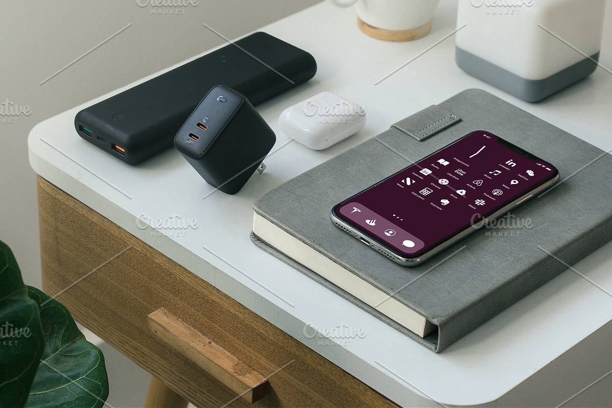 iOS 14 Luxury iPhone App Icons • W, an Icon by Homescreen Pro (Photo 5 of 6)