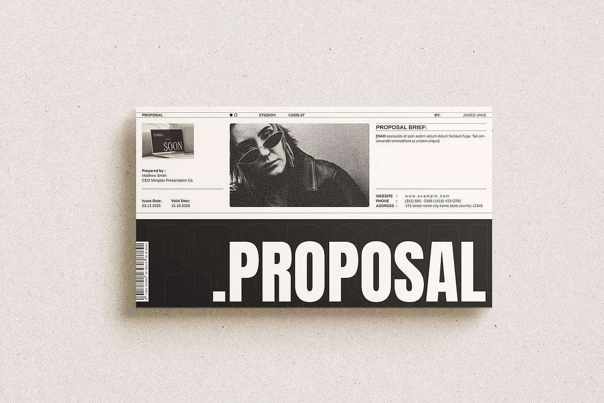Proposal Presentation Template, a Presentation Template by ArtisanaAura (Photo 10 of 10)