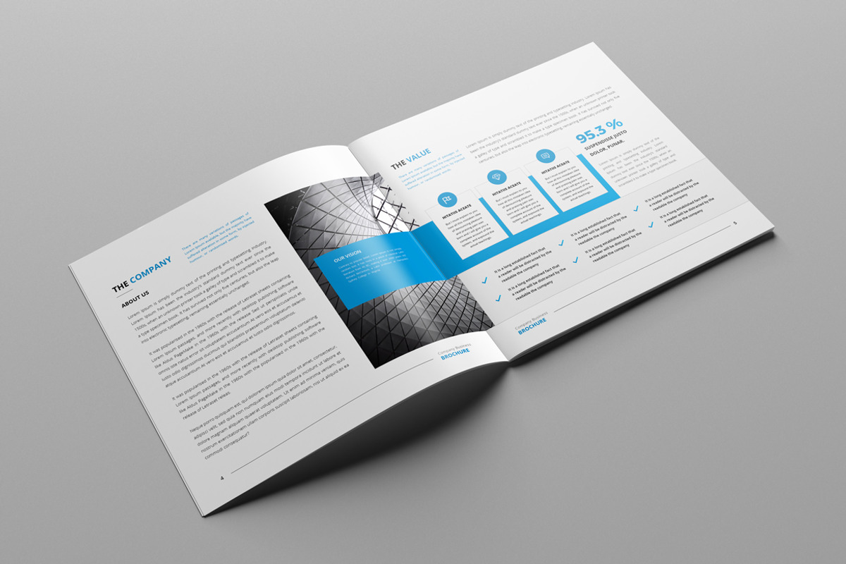 Clean & Modern Brochure | 3 Sizes, a Brochure Template by Pro-Gh (Photo 23 of 28)