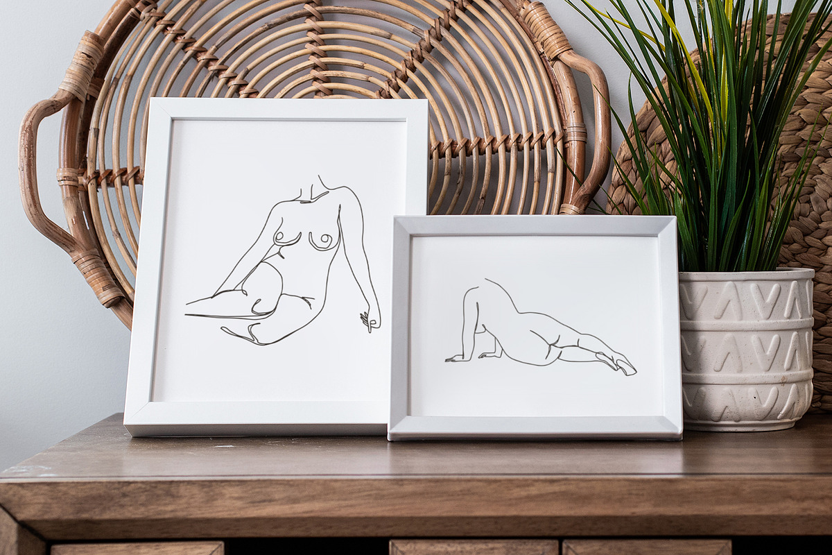 One Line Sketches Collection, a Person Illustration by mejorana (Photo 10 of 11)