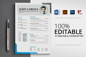 Creative Word Resume CV