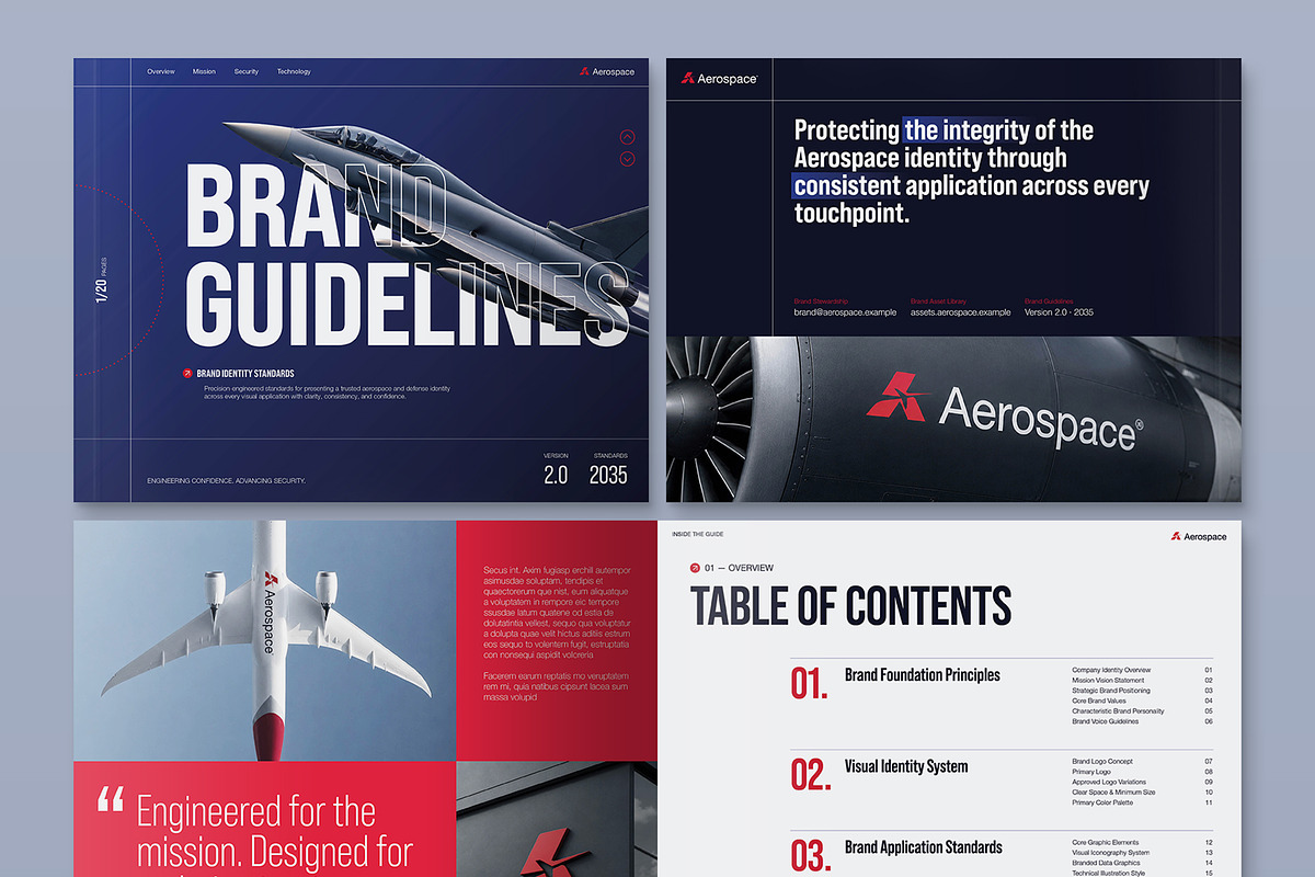 Branding Guidelines Template, a Brochure Template by BrandPacks (Photo 7 of 7)