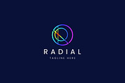 Radial Orbital Logo Letter R Linear, a Branding & Logo Template by Signatoro (Thumbnail 1 of 2)
