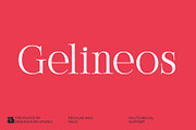 Gelineos - Modern Serif Display Font, a Serif Font by Brainwaves.Studio (Thumbnail 1 of 7)