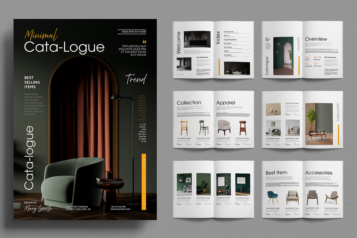 Product Catalogue Layout, a Brochure Template by ContestDesign (Photo 1 of 3)