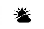 Sunny Cloud Weather Symbols, an Object Graphic by Designer_Momina (Thumbnail 4 of 5)