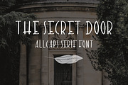 The Secret Door. Cute handdrawn font, a Serif Font by Sentimental postman (Thumbnail 1 of 4)