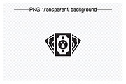 Yuan Cash Money Icons Set, a Finance Illustration by Designfour (Thumbnail 4 of 7)