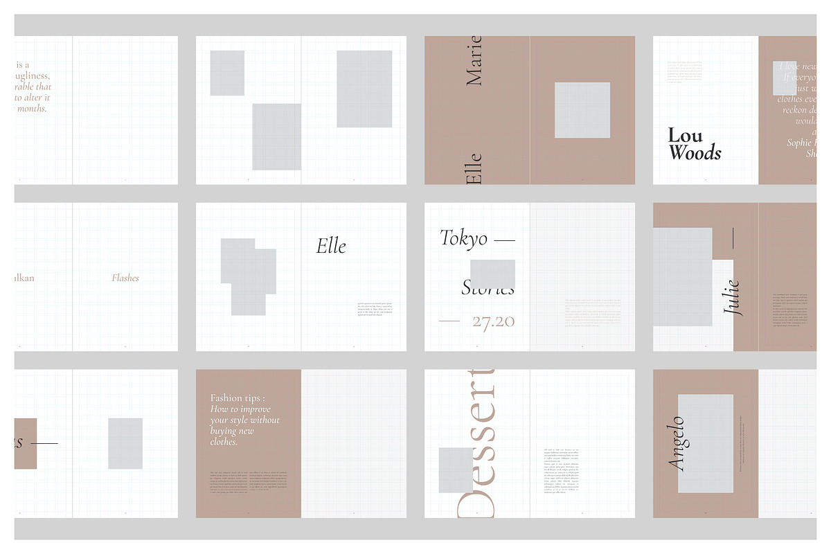 MARIE Editorial Lookbook, a Magazine Template by Arif Tri Ananta (Photo 12 of 14)