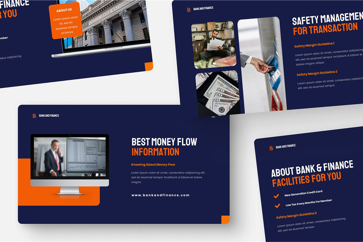 Bank And Finance Keynote, a Presentation Template by Annora Studio (Photo 3 of 5)
