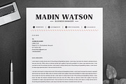 Simple Professional Resume Template, a Resume Template by ResumeInventor (Thumbnail 4 of 6)