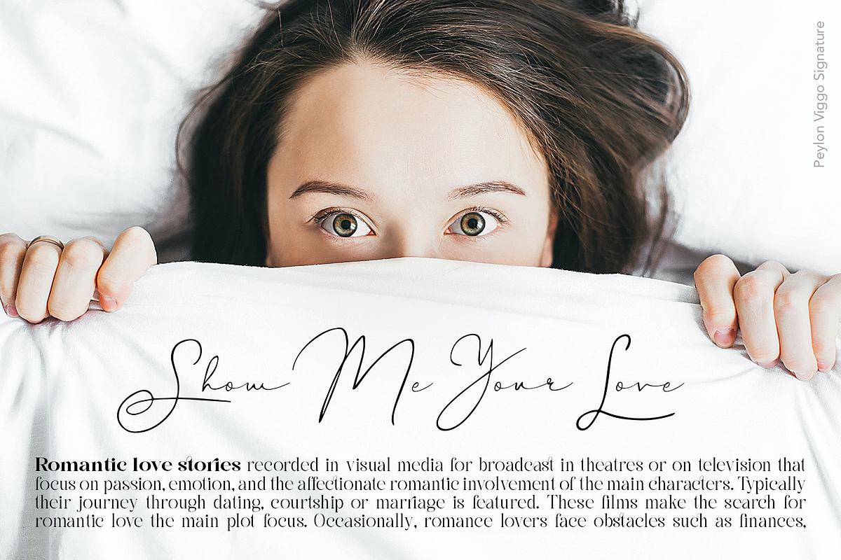 Peylon Viggo Signature, a Handwritten Font by madeDeduk (Photo 9 of 10)