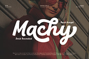 Machy - Handwritten Script Font, a Handwritten Font by Flawless And Co (Thumbnail 1 of 10)