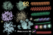 60 Christmas brushes PROCREATE X5, a Brush Add-On by Graphics Resources (Thumbnail 9 of 9)