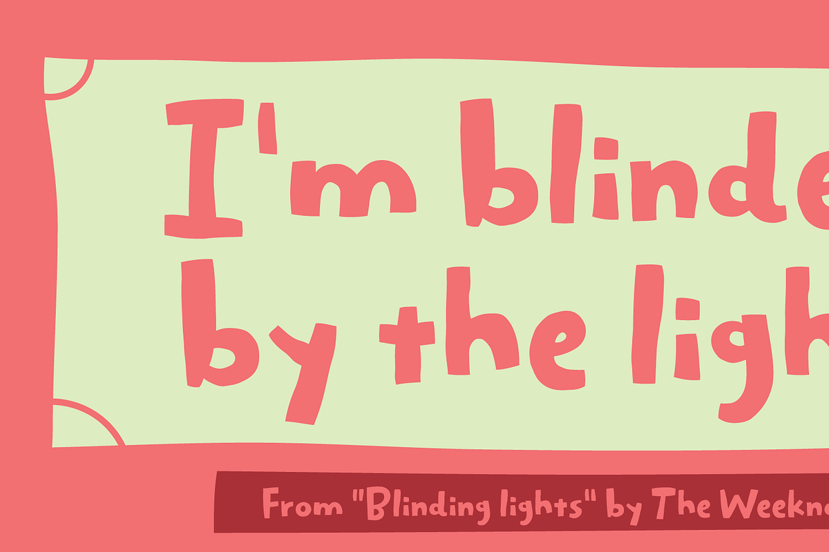 Lick Your Heart, a Font by pizzadudedotdk (Photo 2 of 10)