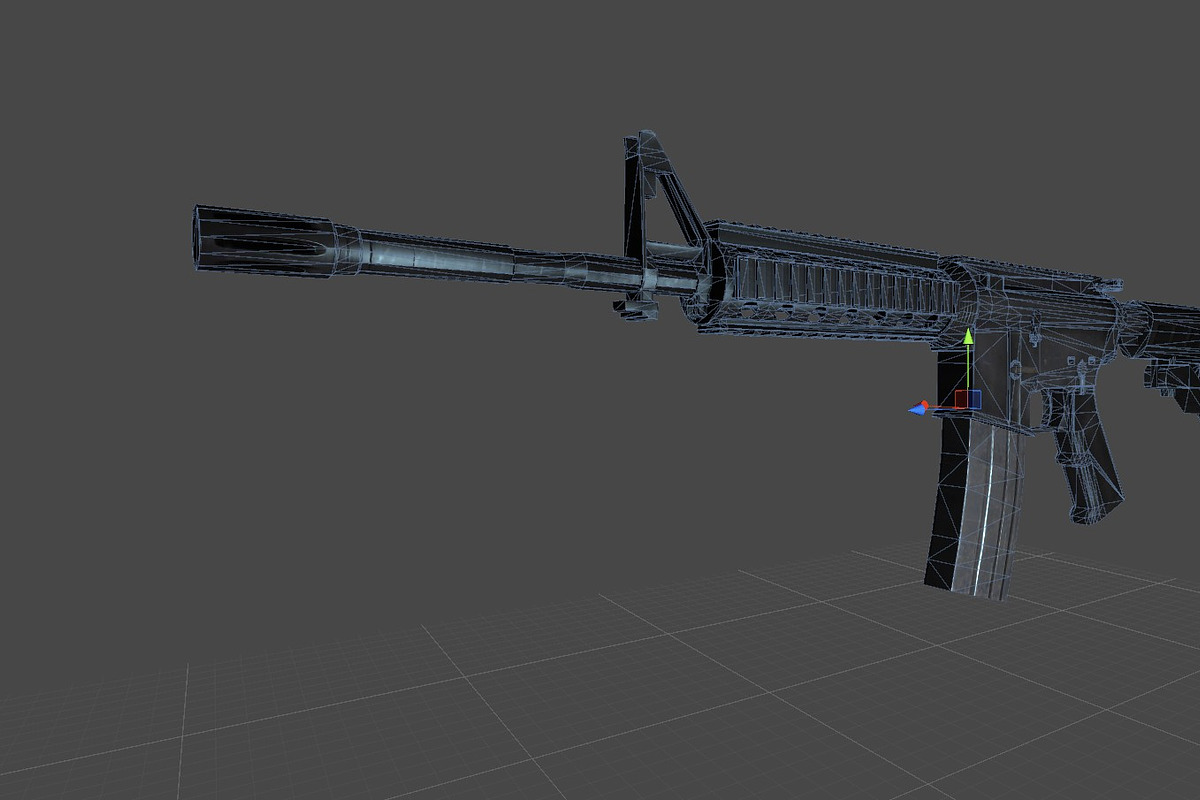 M4A1, an Object 3D Model by Game-Ready Studio (Photo 5 of 5)