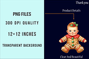 Christmas Babies Cliparts Bundle, an Illustration by SinaCreation (Thumbnail 7 of 7)