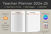 2024-2025 Academic Teacher Planner, a Print Template by POC Digital (Thumbnail 8 of 10)