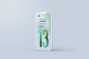 iPhone 12, 13, 14 Pro Clay Mockup, an iPhone Mockup by Deeplab (Thumbnail 24 of 53)