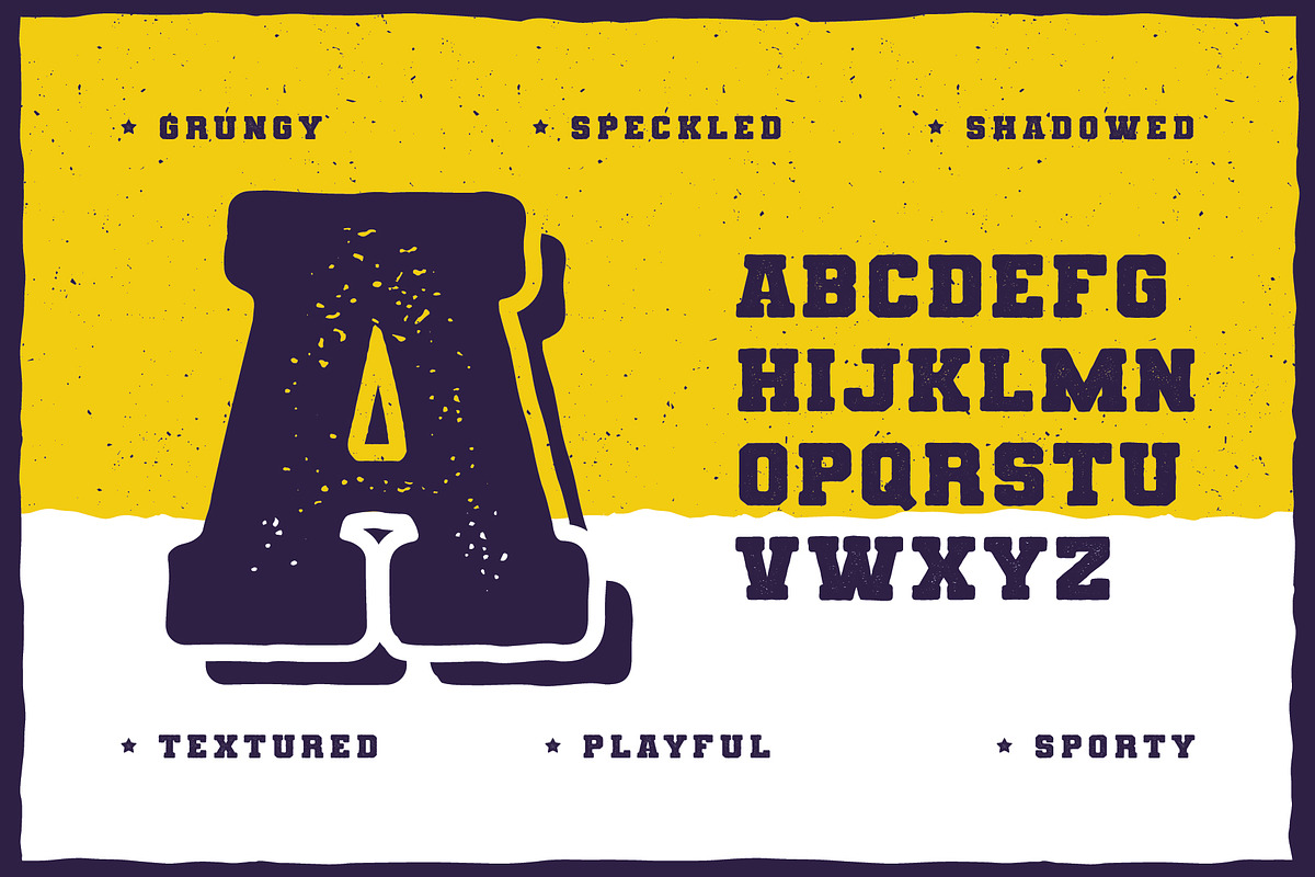 College Dropout, a Slab Serif Font by Dead Moose Studio (Photo 4 of 12)