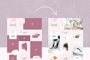 Rosegold Instagram Puzzle, a Social Media Template by Crevo Studio (Thumbnail 5 of 8)