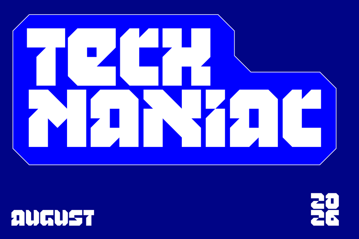 Hexacore Futuristic Display Font, a Symbol Font by Serbaneka Studio (Photo 2 of 7)