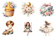 Mothers Day Clipart, an Illustration by CreationArt (Thumbnail 3 of 7)