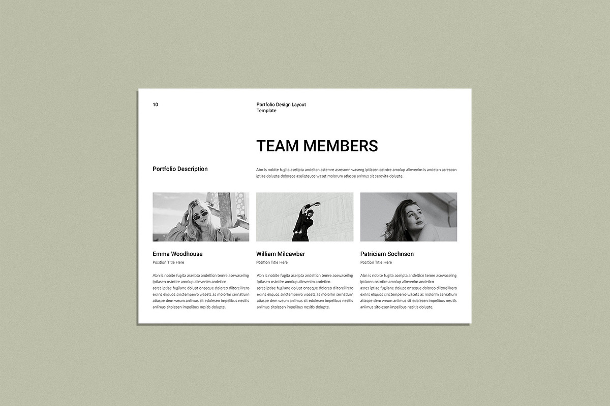 Portfolio & Resume Template Landscap, a Brochure Template by ElvinPrint (Photo 5 of 8)