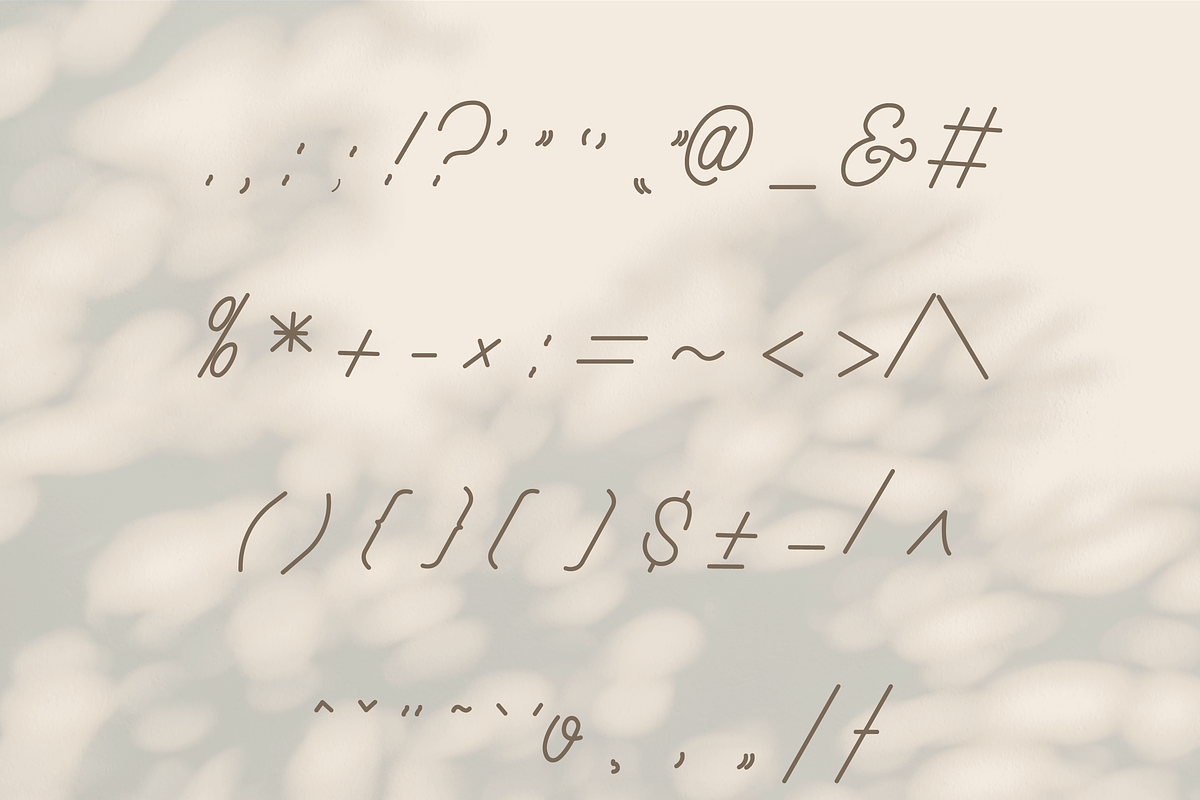 Rulio Monoline Font, a Script Font by Creative Foundry (Photo 8 of 9)
