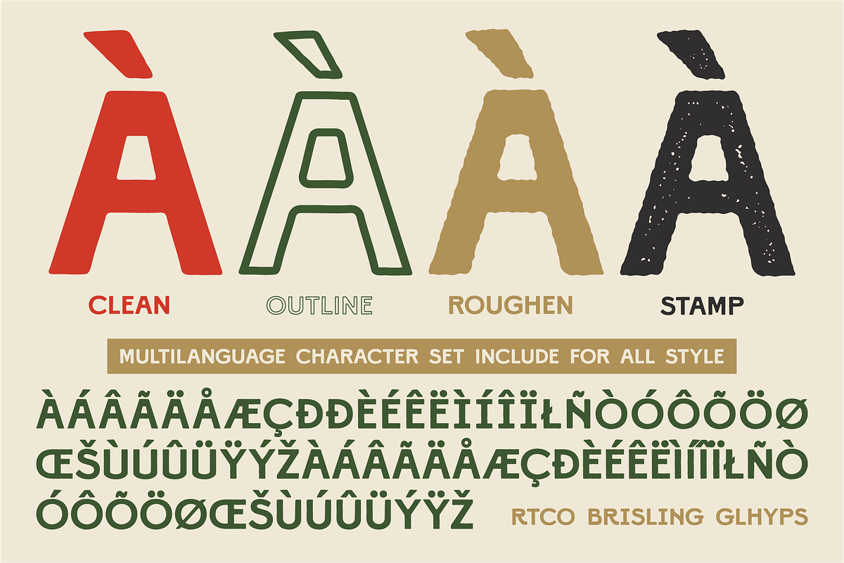 BRISLING - HAND DRAWN TYPEFACE, a Sans Serif Font by Roams Type (Photo 5 of 13)