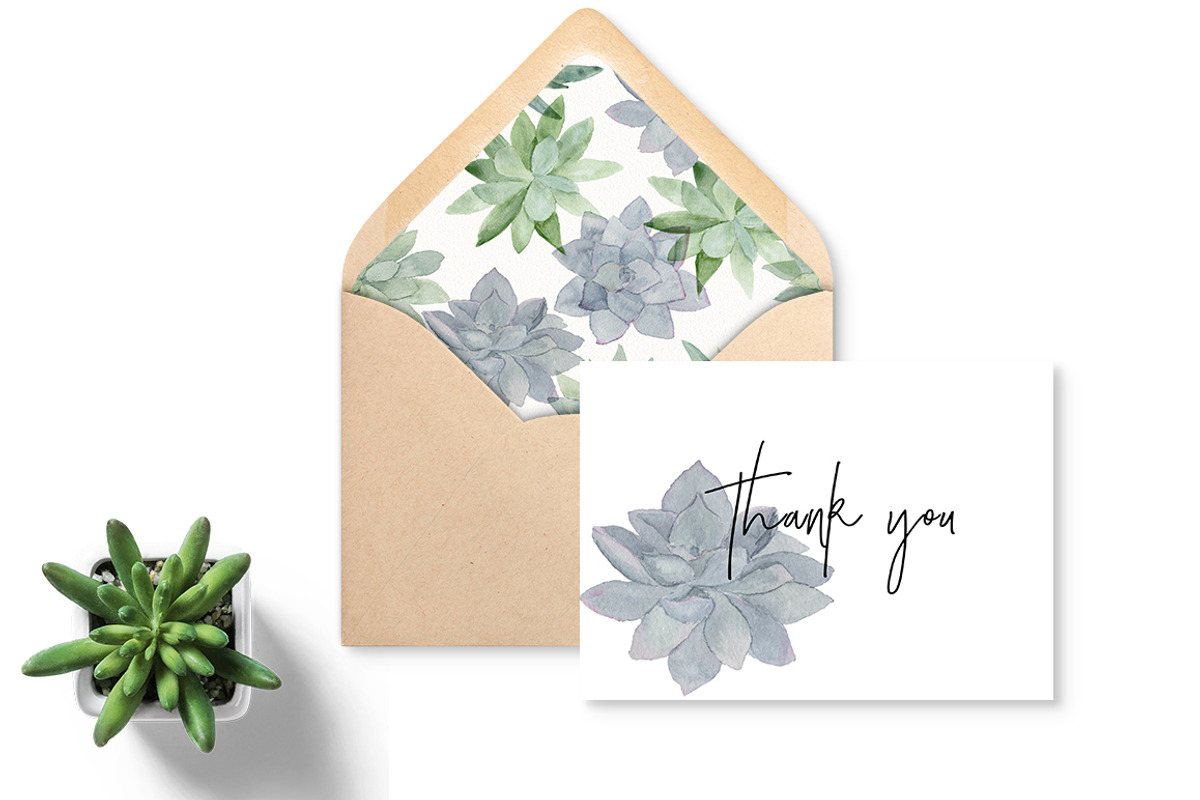 Watercolor Succulent Graphics Bundle, an Illustration by DailyMiracleDigitals,LLC (Photo 8 of 9)