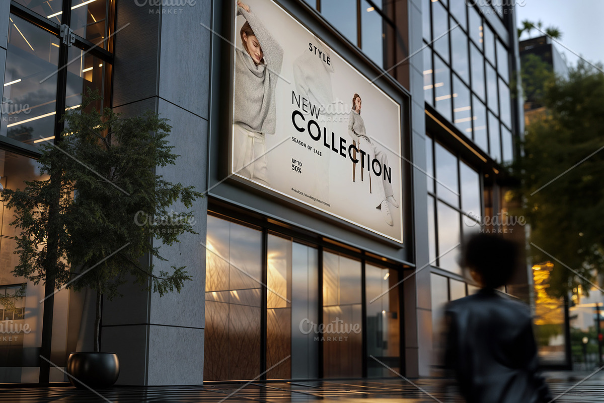Advertising Wall Poster Mockups, an Advertising Mockup by Dikarte.Store (Photo 8 of 12)