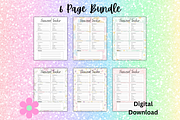 Password Tracker Printable PNG, a Stationery Template by Pixels N Bows (Thumbnail 2 of 3)