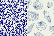 Seamless Corals Pattern Collection, a Pattern Graphic by Kokoshka (Thumbnail 3 of 3)