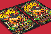 Halloween Night Party Flyer, a Flyer Template by Muhamad Iqbal hidayat (Thumbnail 3 of 4)