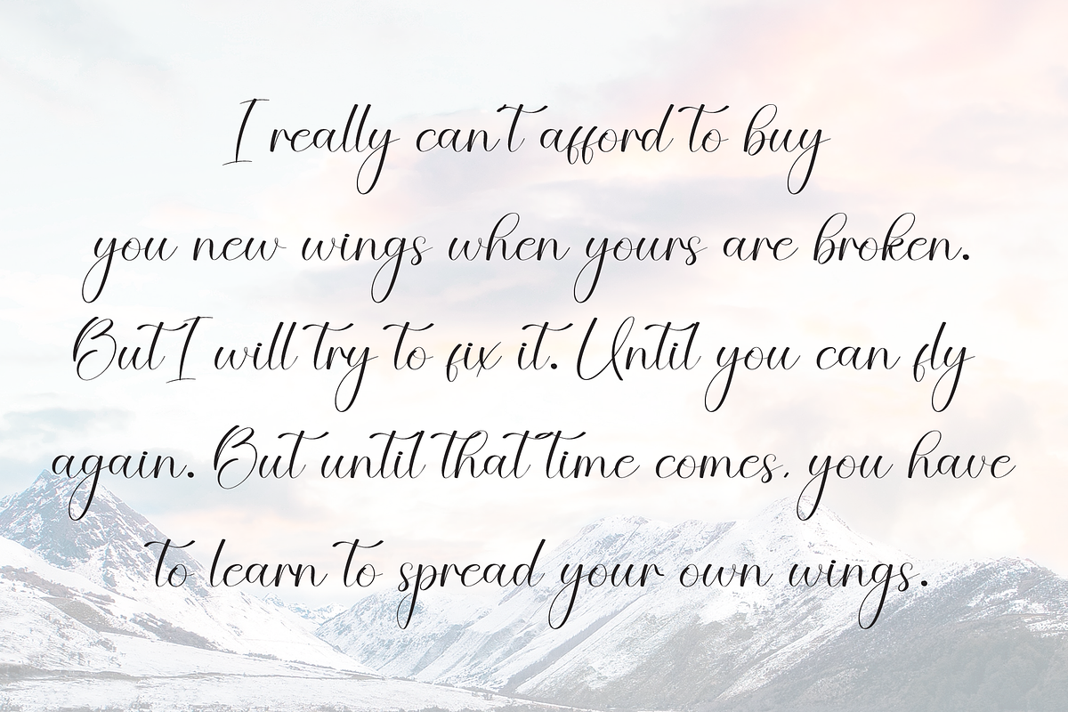 White Sand | Script Font, a Handwritten Font by Scratchones (Photo 6 of 8)