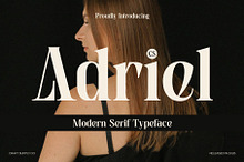CS Adriel – Modern Serif Font