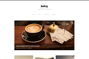 Boksy - WordPress Theme for Bloggers, a WordPress Template by gbobbd (Thumbnail 1 of 2)