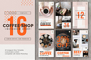Coffee Shop Instagram Stories, a Social Media Template by Louds Studio (Thumbnail 1 of 5)