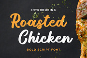 Roasted Chicken Fonts, a Script Font by Bluestype Studio (Thumbnail 1 of 7)