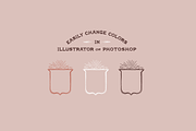 Vintage Cactus Crests, an Illustration by Antiquaria (Thumbnail 8 of 9)