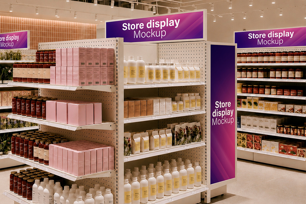 Store Display Mockup Pack, an Advertising Mockup by McLittle Stock (Photo 16 of 19)