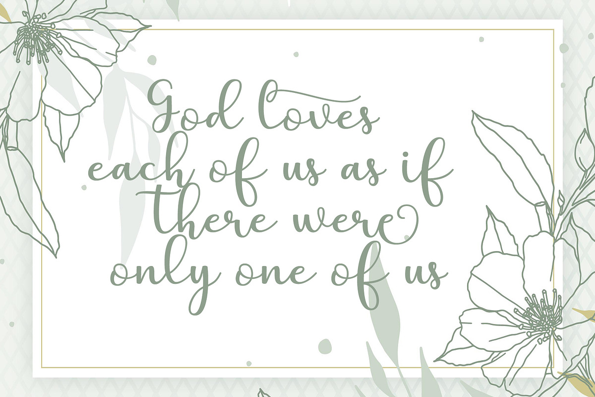 Marthina, a Script Font by Uloel Design (Photo 2 of 7)