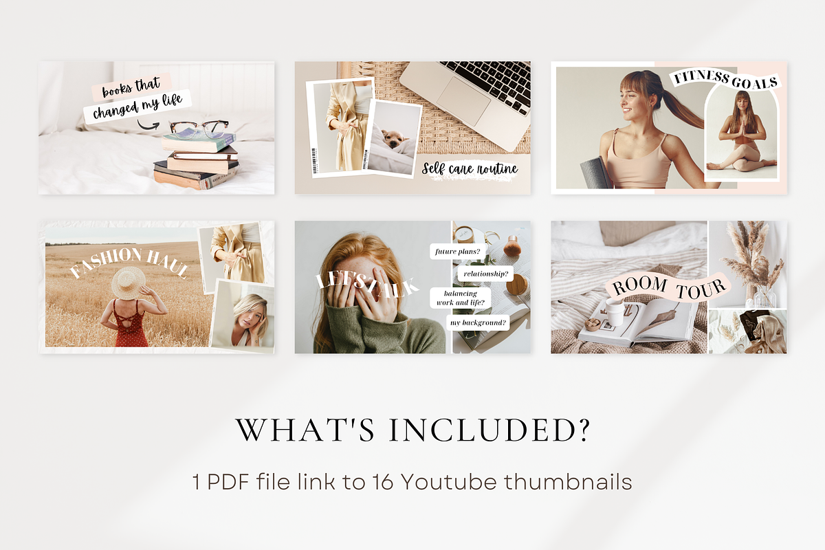 YouTube Channel Branding Kit, a Social Media Template by ShopRShop (Photo 2 of 6)