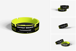 Ashtray Mockup, a Product Mockup by MrLetters