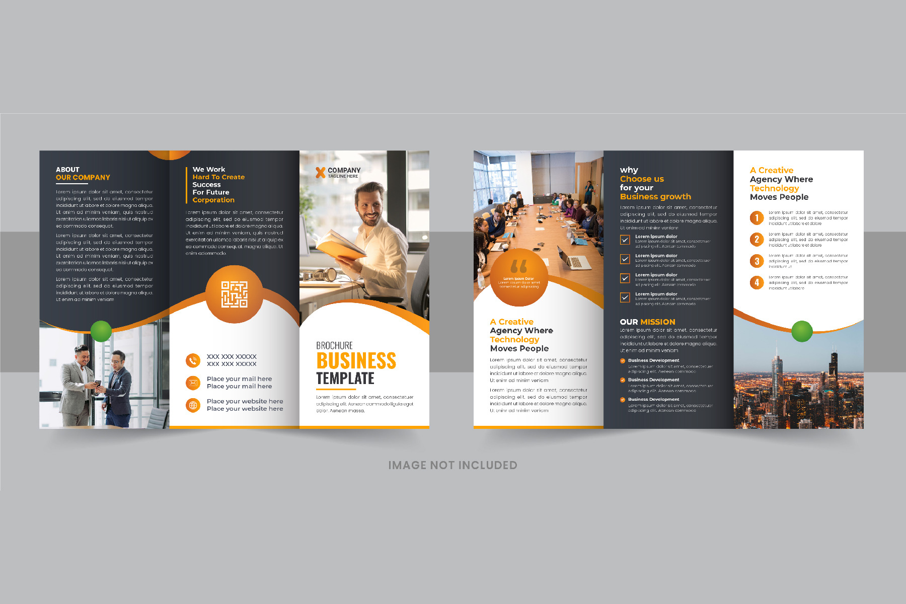 Tri Fold Brochure design template