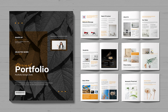 Minimal Portfolio Template preview 7